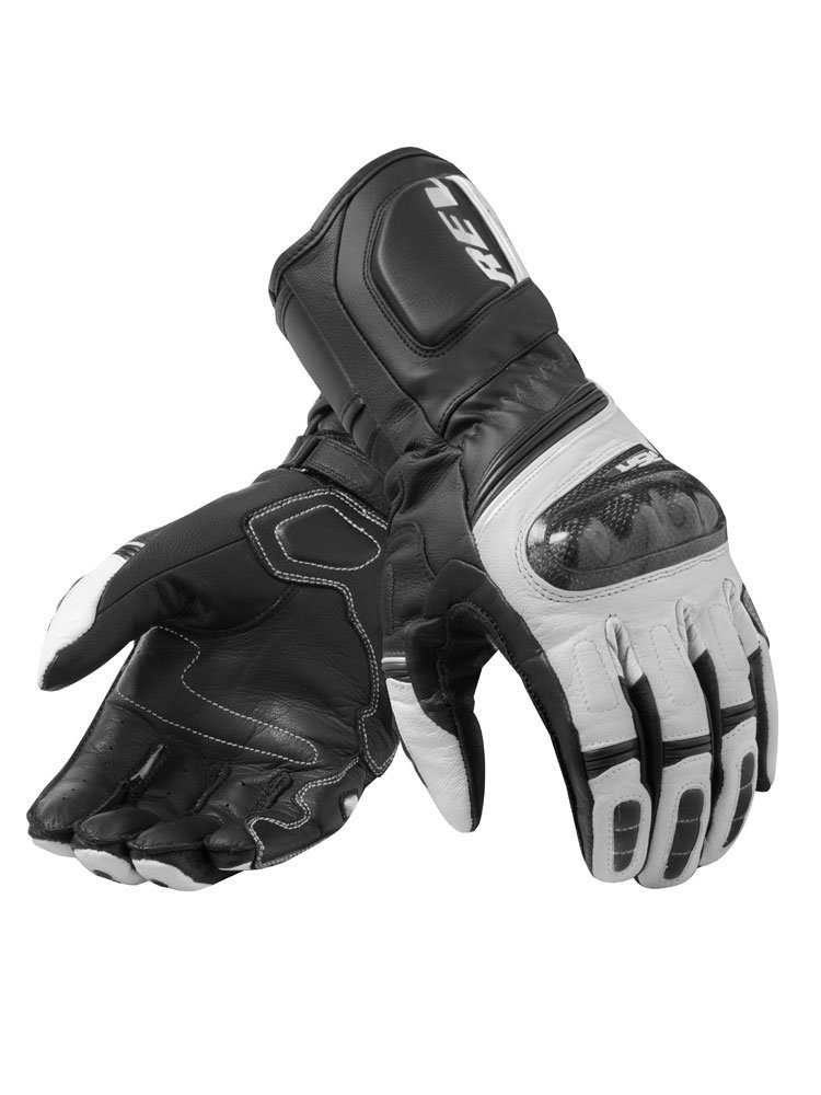 Sportowe rękawice motocyklowe REV’IT! RSR 3 czarno-białe