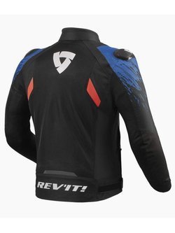 Kurtka motocyklowa tekstylna REV’IT! Quantum 2 Air czarno-niebieska