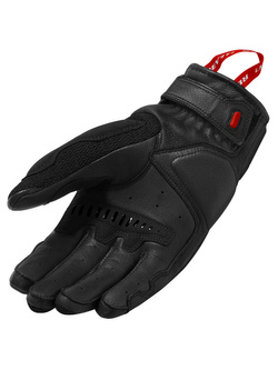 Rękawice motocyklowe skórzano-tekstylne REV’IT! Duty czarno-czerwone