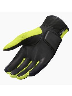 Rękawice motocyklowe tekstylno-skórzane REV’IT! Mosca H2O czarno-fluo żółte