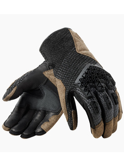 Rękawice motocyklowe tekstylno-skórzane REV’IT! Offtrack 2 czarno-brązowe