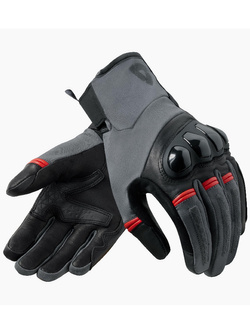 Rękawice motocyklowe tekstylno-skórzane REV’IT! Speedart H2O czarno-szare