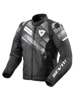Kurtka motocyklowa tekstylna REV’IT! Apex TL czarno-biała