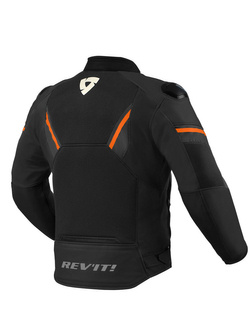 Kurtka motocyklowa tekstylna REV’IT! Mantis 2 H2O czarno-pomarańczowa