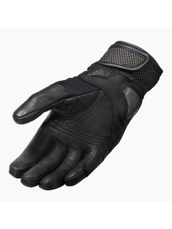 Rękawice motocyklowe tekstylno-skórzane REV’IT! Metric czarno-szare