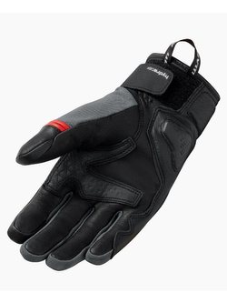 Rękawice motocyklowe tekstylno-skórzane REV’IT! Speedart H2O czarno-szare