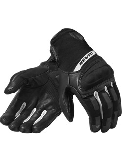 Skórzano-tekstylne rękawice motocyklowe REV’IT! Striker 3 czarno-białe
