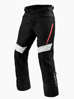 Spodnie motocyklowe tekstylne REV’IT! Horizon 3 H2O czarno-czerwone