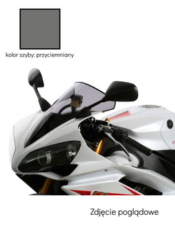 Szyba motocyklowa MRA Oryginalny kształt "O" Yamaha YZF R 1 (07-08) przyciemniana